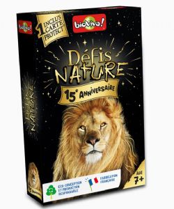 JEU DÉFIS NATURE - EDITION SPÉCIALE - ANIMAUX - 15E ANNIVERSAIRE